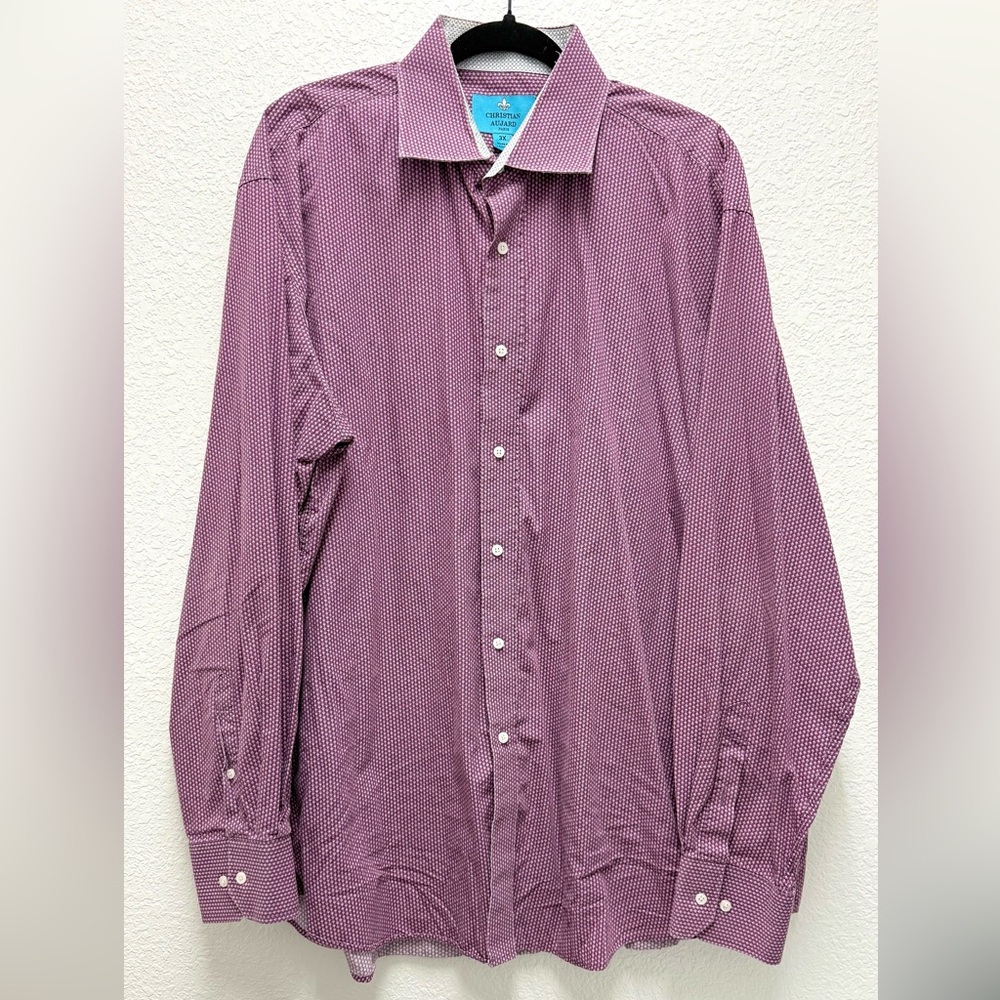 Men’s Christian Aujard Size 3X Dress Shirt